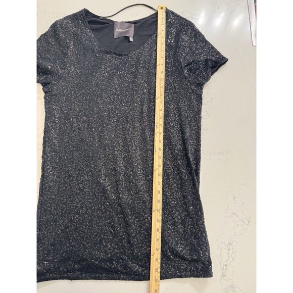 Victoria’s Secret Mini Dress Size Medium Black Sequin Supermodel Essentials $98 - Picture 12 of 13